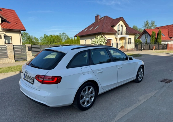 Audi A4 cena 43900 przebieg: 192358, rok produkcji 2013 z Nidzica małe 667